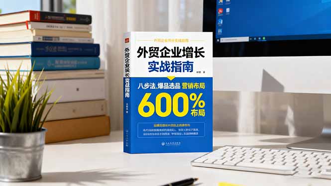 外贸企业增长实战指南：八步法、爆品选品与营销布局，业绩提升300%-网赚项目资源库