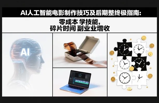 AI电影制作技巧与后期终极指南：零成本学习，碎片时间副业增收-网赚项目资源库