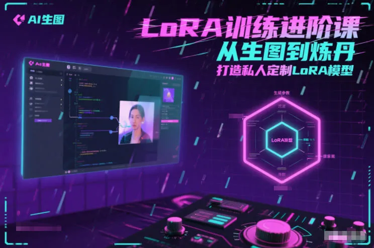 LoRA模型进阶训练:从生图到炼丹,打造个性化LoRA模型-网赚项目资源库
