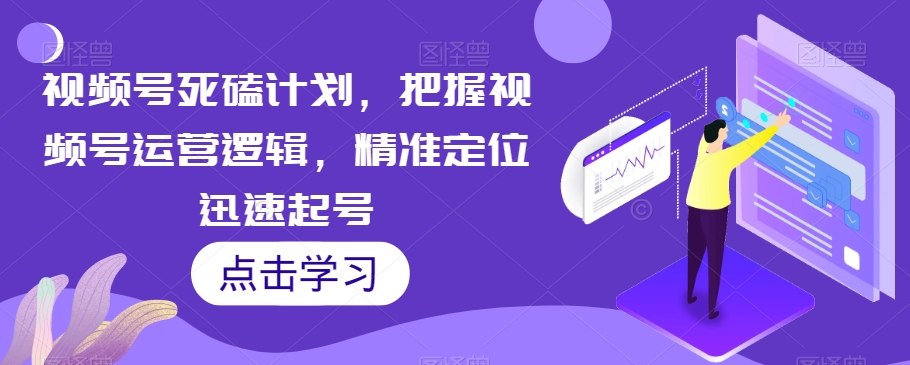 视频号运营攻略：掌握核心逻辑，快速起号策略-网赚项目资源库