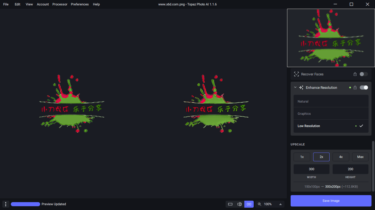 Topaz Photo AI v2.1.4 portable edition-网赚项目资源库