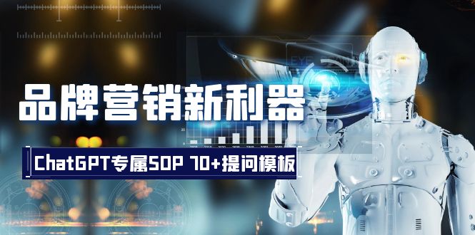 ChatGPT专属SOP：70+提问模板，品牌营销新利器-网赚项目资源库