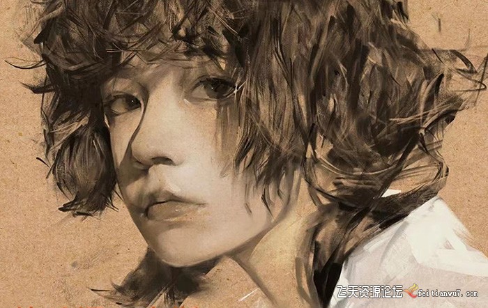 特兰悟天克斯2023年iPad板绘人物系统绘画教程（77节课+笔刷素材）-网赚项目资源库