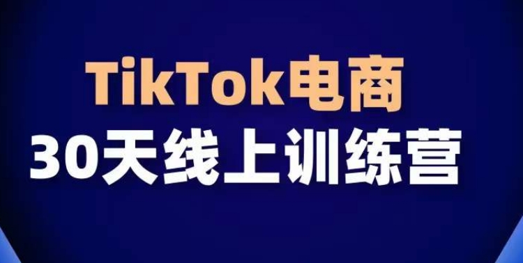 TikTok电商带货30天课程：抓住全球流量洼地的绝佳机会！-网赚项目资源库