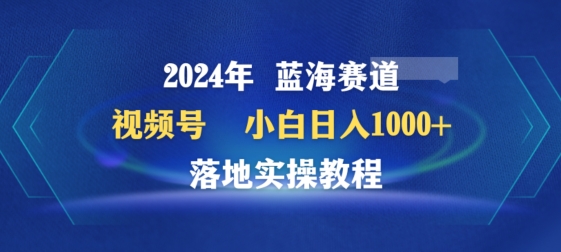 2024年视频号蓝海赛道：百家讲坛小白日入1000+，实战教程-网赚项目资源库