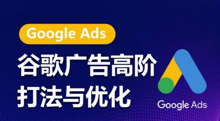 谷歌广告高阶策略与优化课程：掌握行业精华，提升ROI-网赚项目资源库