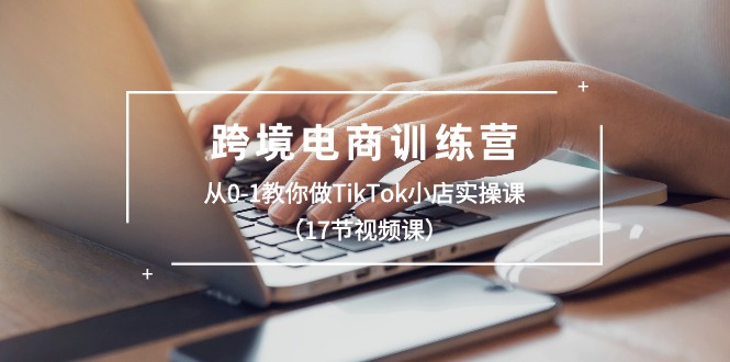 跨境电商入门：TikTok小店实操课程（17节视频教程）-网赚项目资源库