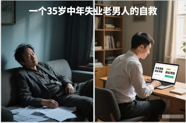 35岁失业者自救指南：付费文章分享-网赚项目资源库
