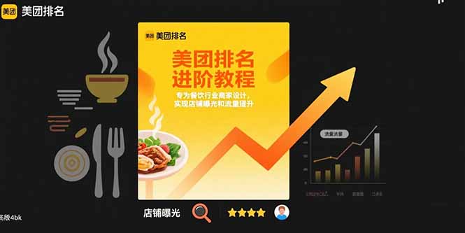 美团商家排名提升指南：专为餐饮业定制，助力曝光与流量增长-网赚项目资源库