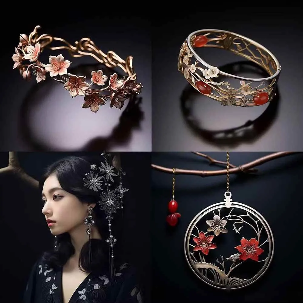 图片[6]-463个Midjourney珠宝摄影提示词：覆盖全品类，AI设计秒出专业效果-网赚项目资源库