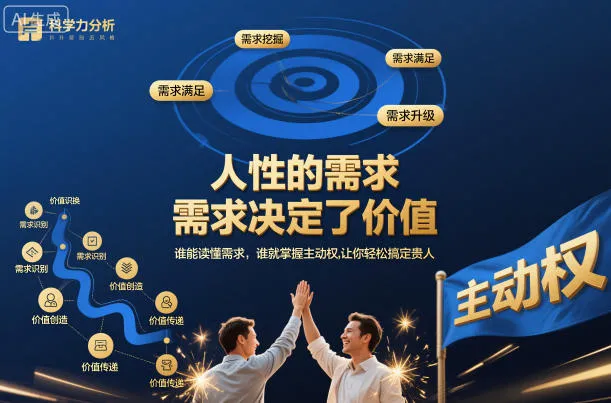 掌握需求，赢得主动权：如何读懂并满足人性需求以吸引贵人【文档】-网赚项目资源库