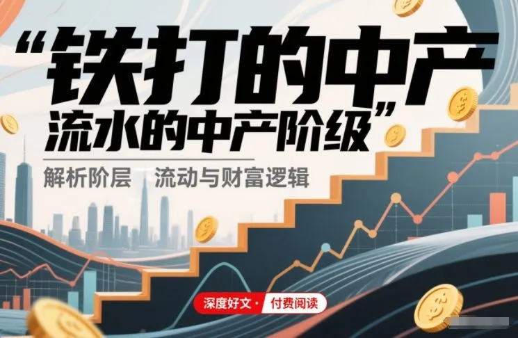 '中产阶级的兴衰：铁打的中产与流水的中产阶级'-网赚项目资源库