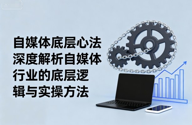 自媒体行业底层逻辑与实操方法深度解析-网赚项目资源库