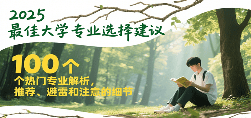 2025年最佳大学专业选择指南：100个热门专业深度解析，推荐与避雷要点-网赚项目资源库