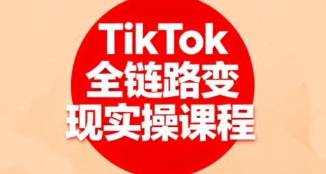 小杨老师TikTok变现全链路实操课程-网赚项目资源库