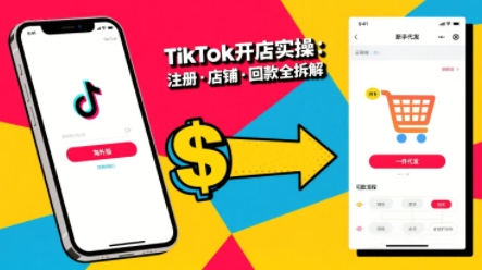 TikTok开店与投流进阶课程：基础到高级技巧全解析-网赚项目资源库