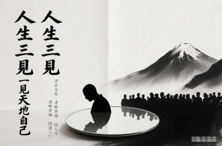 探索人生三见：洞察天地、众生与自我，活出清晰幸福的人生-网赚项目资源库
