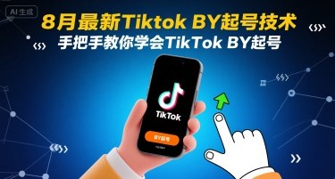 8月TikTok搬运起号技术教程，手把手教你学会TikTok搬运技巧-网赚项目资源库