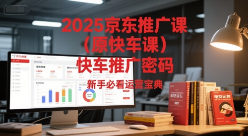 2025京东推广课：揭秘京东快车推广技巧，新手运营宝典-网赚项目资源库
