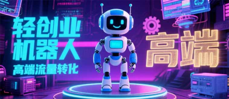 2025年独立玩家指南：机器人IP流量转化新策略，N粉变现高效路径揭秘-网赚项目资源库