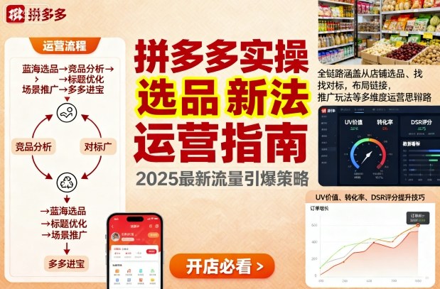 王校长分享9月12拼多多新策略,全链路运营技巧(更新)-网赚项目资源库