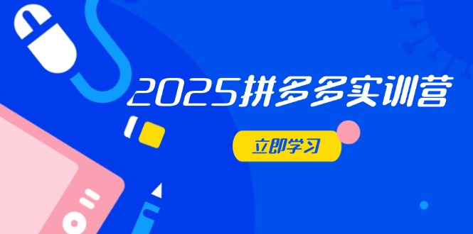 2025拼多多实训营：揭秘电商运营秘籍，助力快速成长-网赚项目资源库