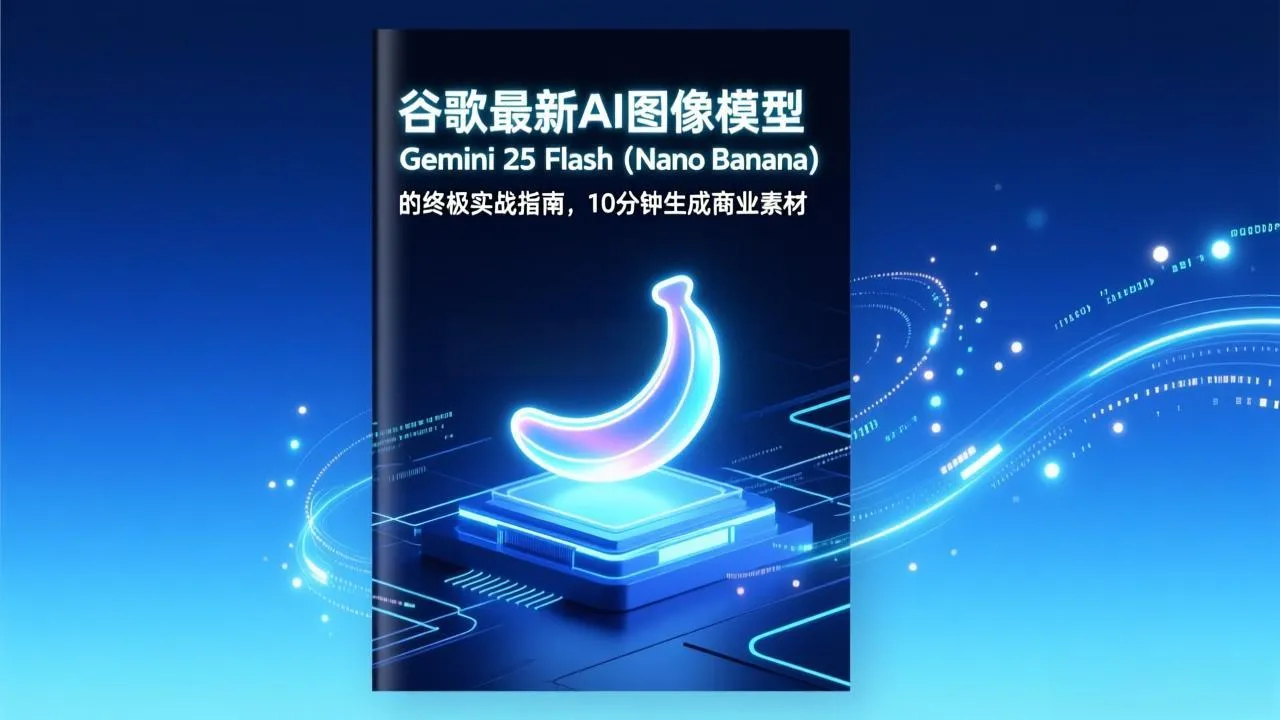 谷歌Gemini 2.5 Flash AI图像模型：Nano Banana技术革新-网赚项目资源库