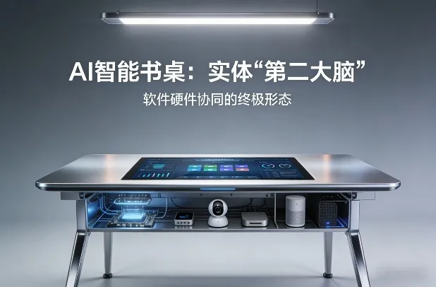 AI智能书桌：打造你的第二大脑，软件硬件协同的终极形态-网赚项目资源库