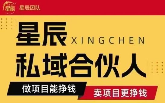 全网首发：星辰私域项目合集，最新实操技巧，快速变现指南-网赚项目资源库