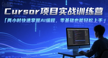 AI编程实战训练营：两小时掌握Cursor技术，零基础轻松入门-网赚项目资源库