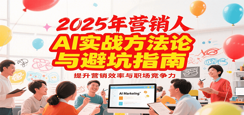 2025年营销实战：AI助力提升效率与职场竞争力-网赚项目资源库