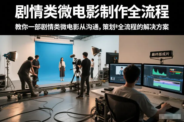 剧情微电影制作全流程：从策划到拍摄的完整指南-网赚项目资源库