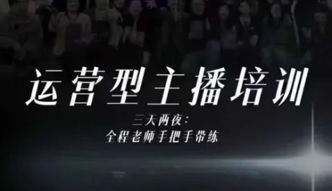 婉婉运营型主播培训线下课程，四大能力培养，十小时录像+字幕，内容更丰富-网赚项目资源库